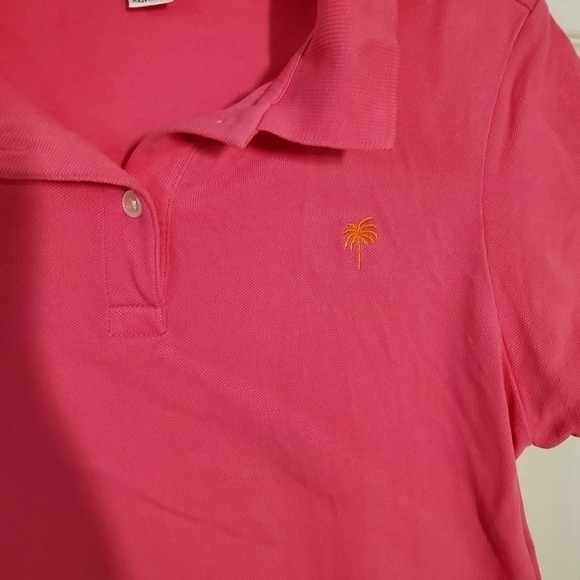 𝅺lilly Pulitzer White Label Fuchsia Polo - Picture 2 of 7